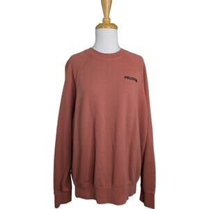 Spiritual Gangster x Peloton Sweatshirt XL Terracotta Crew Pullover Yoga Sweater
